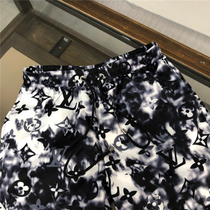 Side profile of Louis Vuitton cotton t-shirt with label-forward styling