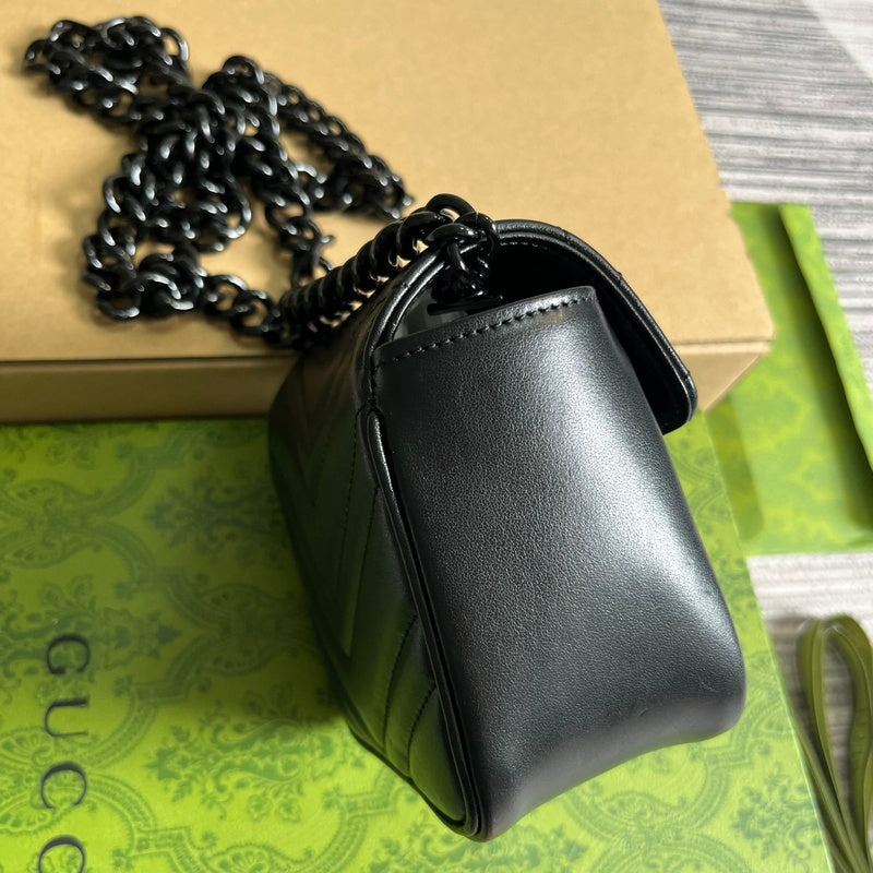 Front view of everyday-luxe polished women's handbag – women's statement bag