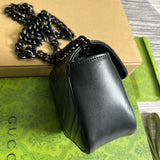 Front view of everyday-luxe polished women's handbag – women's statement bag