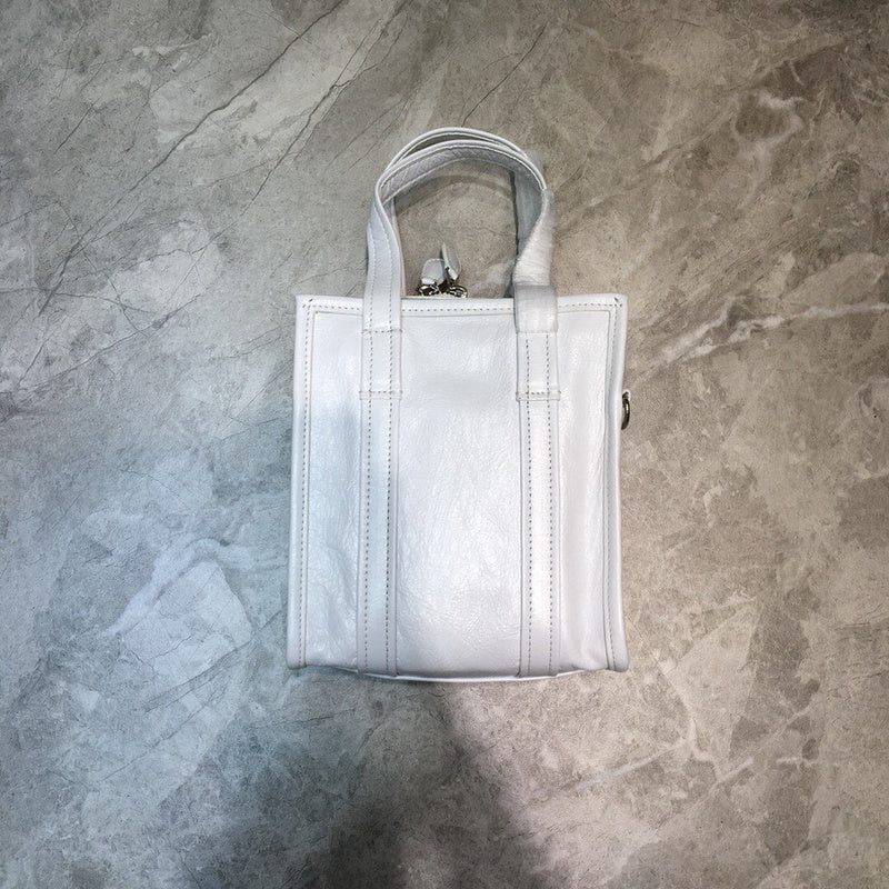 Chic Faux Leather Handbag - Modern Structured Build | Women's Designer-Inspired Purse #945 - styled full view (image 7) of designer-inspired handbag