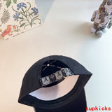 Close-up detail view of Louis Vuitton unisex cap