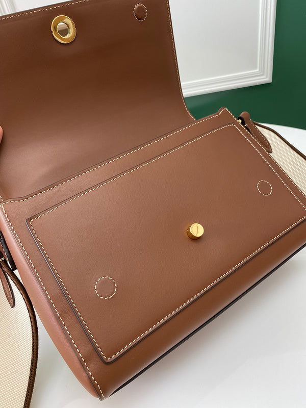 Chic Vegan Leather Handbag - Everyday Elegance | Women's Designer-Inspired Purse #1114 - styled full view (image 7) of designer-inspired handbag