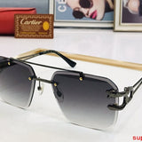 Side view of Cartier unisex sunglasses