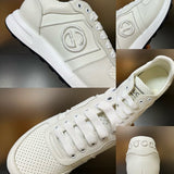 Side profile of Gucci all-black sneakers cushioned comfort fit