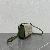 Ziva's Charm handbag – front view (22.5cm*6.5cm*15.5cm)