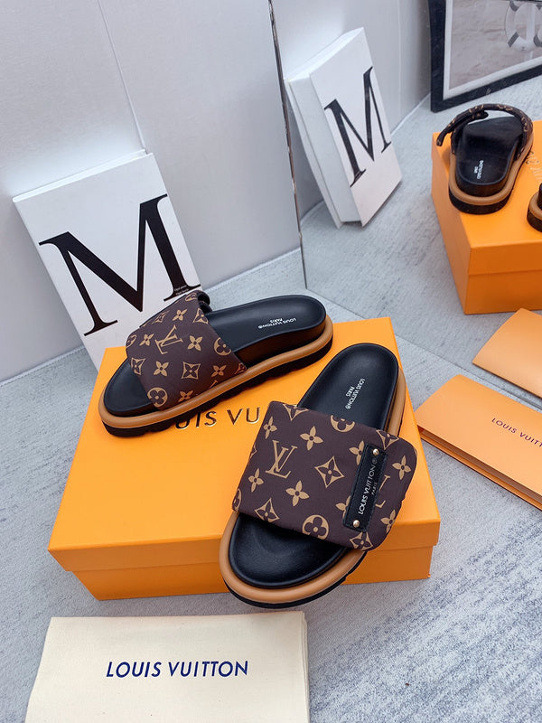 Louis Vuitton shoes Style 385 - front view, premium designer craftsmanship