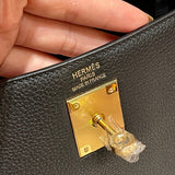 Sculpted bag shown from front angle
