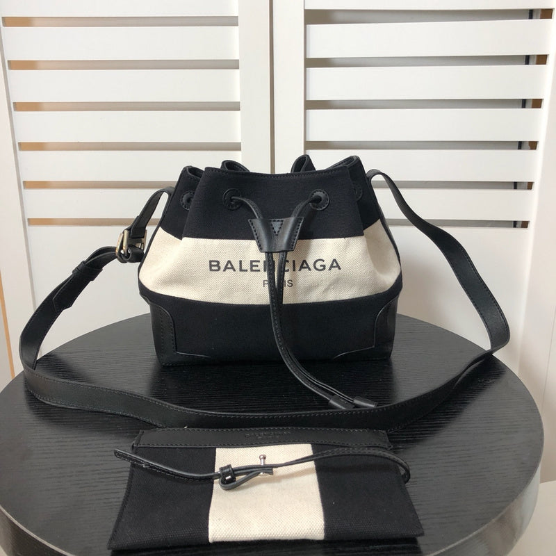 Front view of refined signature women's handbag – women's statement bag