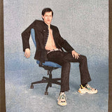 Close-up of Balenciaga designer clothing craftsmanship