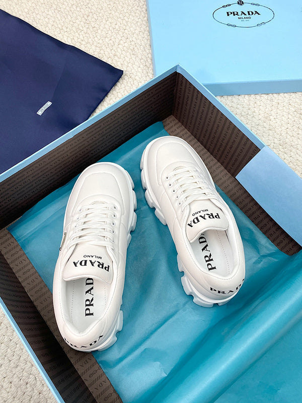 Prada luxury shoes detail view — premium authentic designer style
