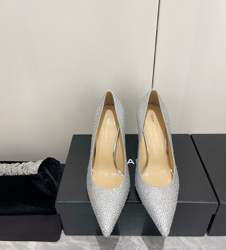 Saint Laurent luxury shoes full view — premium authentic designer style
