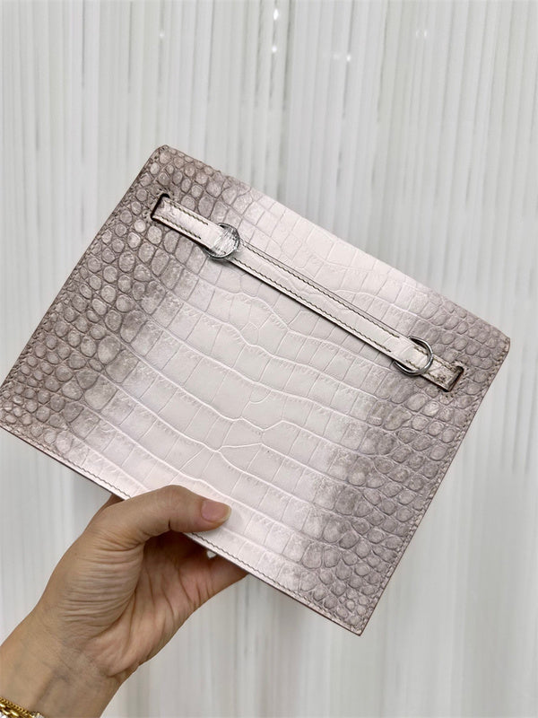 Interior view of sculpted premium bag