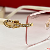 Side view of Cartier unisex sunglasses