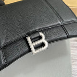 Polished Vegan Leather Handbag - Modern Structured Build | Women's Statement Accessory #298 - interior view (image 6) of designer-inspired handbag