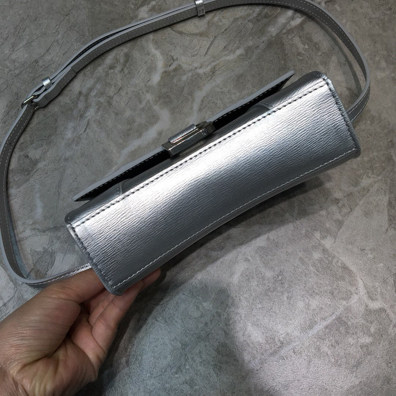 Elegant Premium PU Leather Handbag - Modern Structured Build | Women's Luxury Handbag #1007 - back view (image 4) of designer-inspired handbag