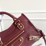Zivas Charm Signature Style Statement Handbag (Signature Shape & Finish) – Back View