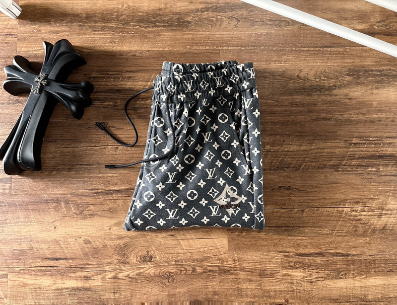 Side profile of Louis Vuitton luxury clothing with everyday silhouette