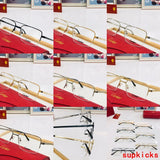 Lifestyle view of Cartier unisex sunglasses