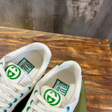 Gucci clean off-white luxury sneakers view 10 classic court silhouette
