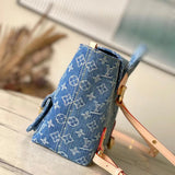  Modern shopper bag carried on shoulder