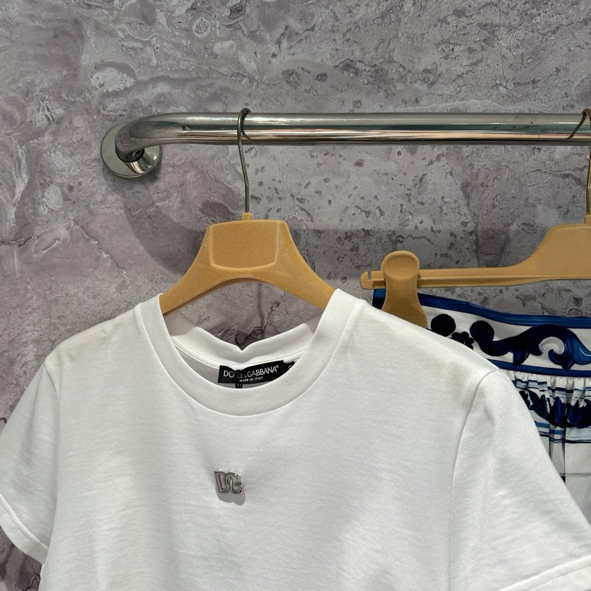 Front view of Dolce & Gabbana Crop Top premium crop top