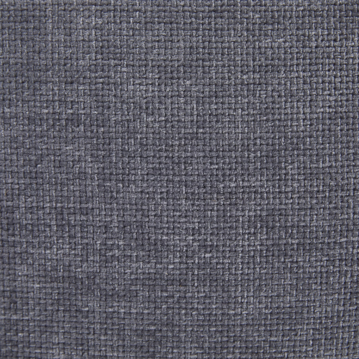Solid Chenille Decorative Throw Pillow Set, Grey, 18" X 18"