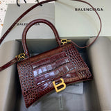 Polished Premium PU Leather Handbag - Polished Finish | Women's Fashion Handbag #551 - front view (image 1) of designer-inspired handbag