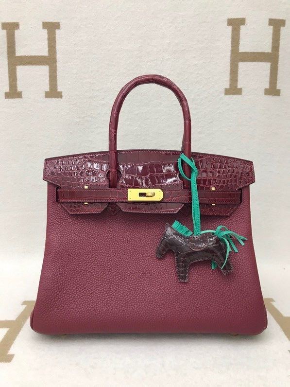 Modern bag shown from front angle