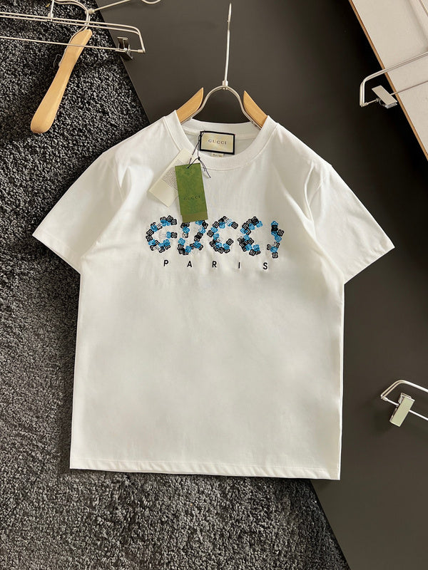 Back view of Louis Vuitton cotton t-shirt with relaxed-fit cut