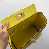 Interior view of elegant premium bag