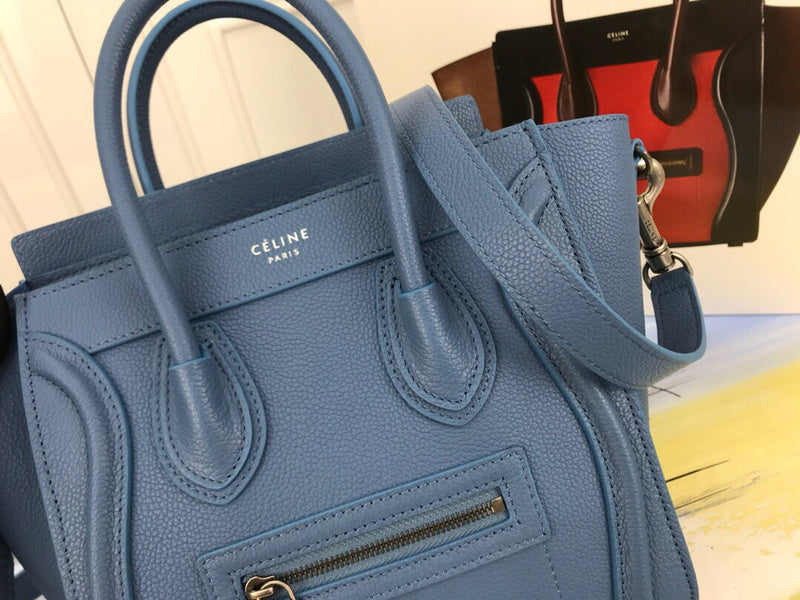 Back view of refined sleek women's handbag – women's premium purse