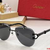 Front view of Cartier unisex sunglasses