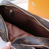 Top view of modern sleek women's handbag – women's premium purse