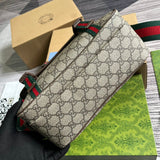 Styled lifestyle shot of structured signature women's handbag – women's premium purse