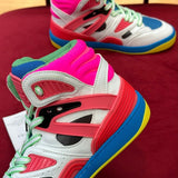 Gucci two-tone luxury sneakers view 4 streetwear statement look