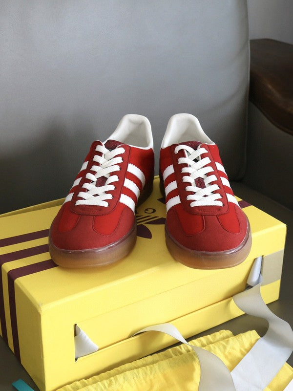 Gucci two-tone luxury sneakers view 9 sleek tonal finish