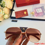 Side view of Cartier unisex sunglasses