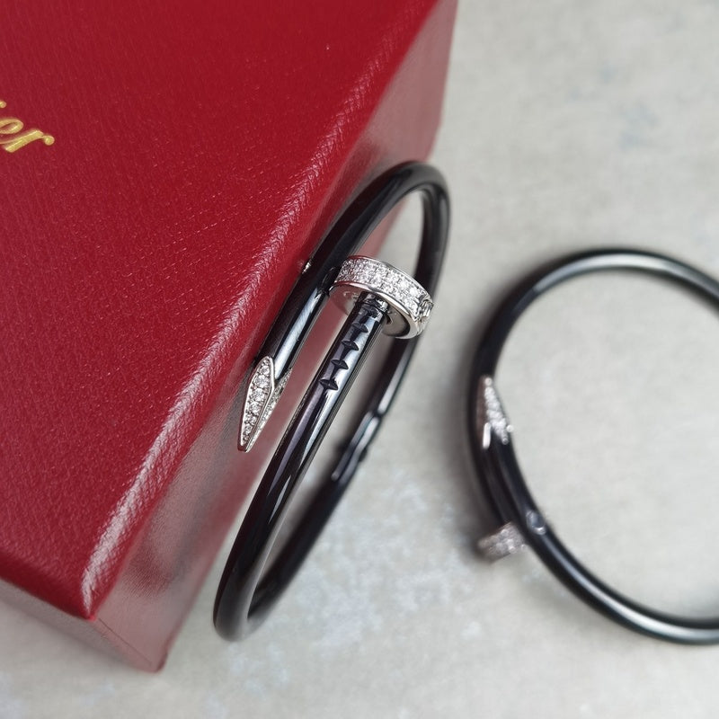 Angled view of Cartier unisex jewelry piece