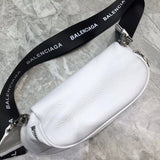 Polished Faux Leather Handbag - Smooth Faux-Leather Exterior | Women's Statement Accessory #743 - interior view (image 6) of designer-inspired handbag