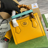 Back view of statement signature women's handbag – women's luxury accessory