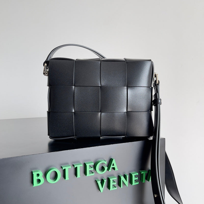 Contemporary Vegan Leather Handbag - Modern Structured Build | Women's Everyday Carry Handbag #1601 - alternate angle view (image 8) of designer-inspired handbag