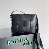 Contemporary Vegan Leather Handbag - Modern Structured Build | Women's Everyday Carry Handbag #1601 - alternate angle view (image 8) of designer-inspired handbag