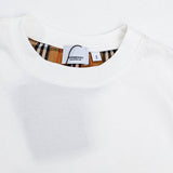 Burberry t-shirt close-up — premium authentic designer style