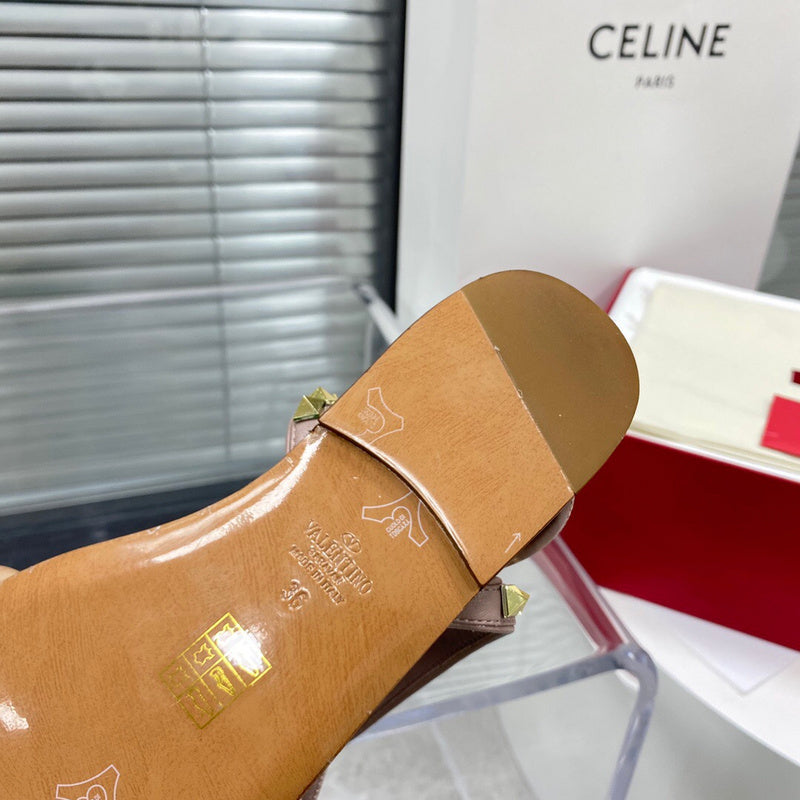 Valentino Garavani luxury shoes detail shot