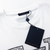 Flat lay presentation of Louis Vuitton cotton t-shirt with everyday silhouette