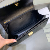 Sophisticated Faux Leather Handbag - Chic Everyday Appeal | Women's Designer-Inspired Purse #410 - alternate angle view (image 8) of designer-inspired handbag
