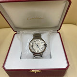 Front view of Cartier unisex watch