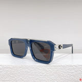 Side view of Louis Vuitton unisex sunglasses