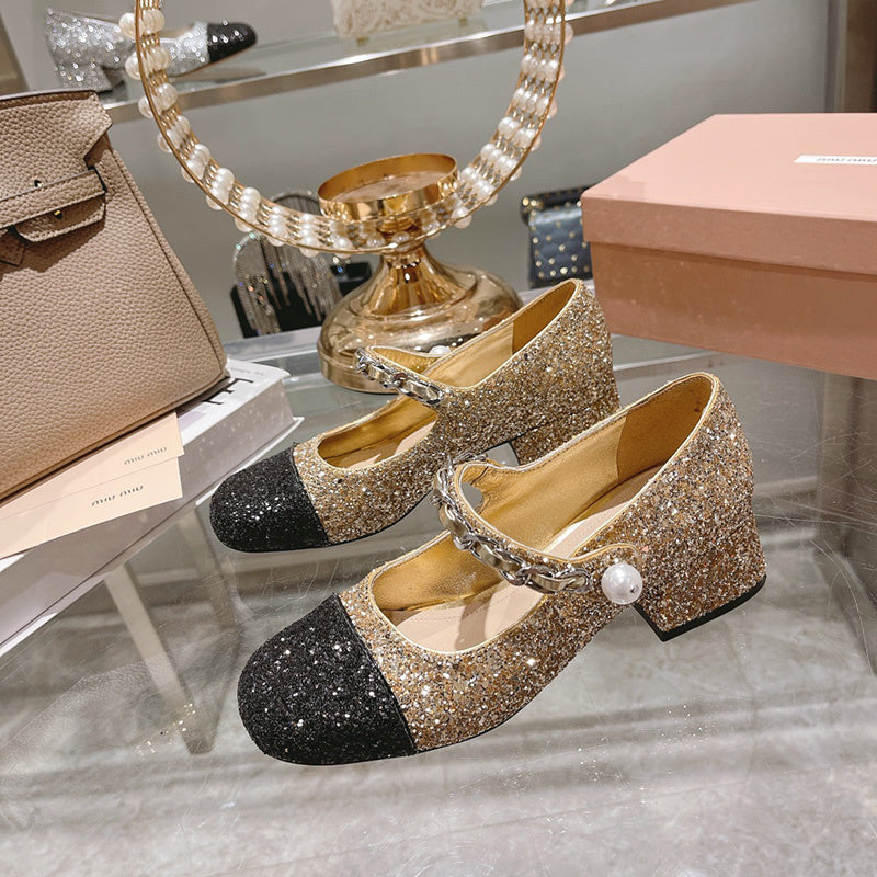 Miu Miu designer shoes full view
