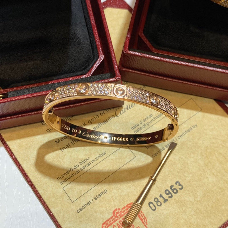 Lifestyle view of Cartier unisex jewelry piece